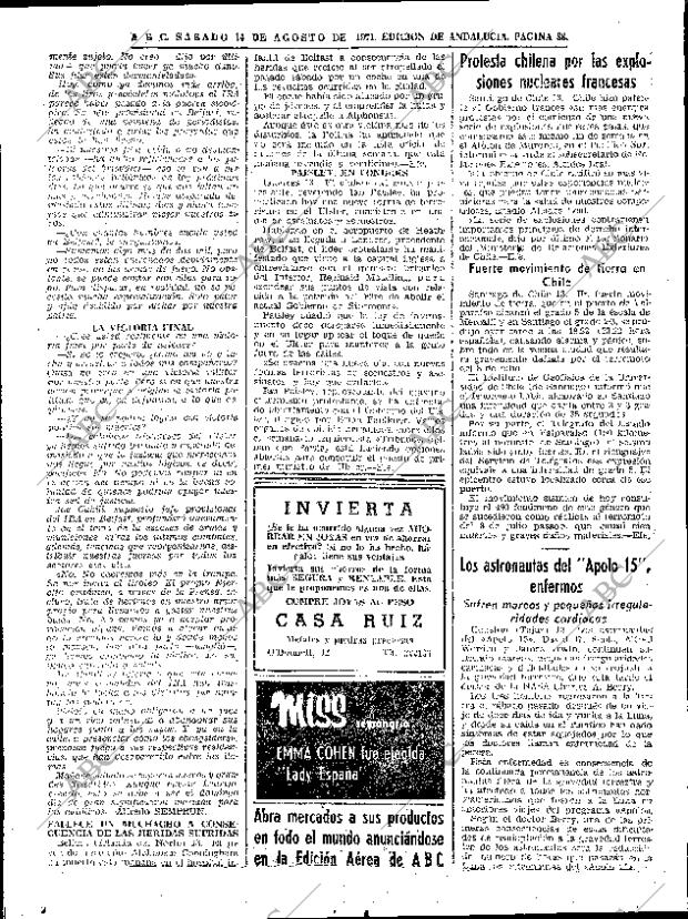 ABC SEVILLA 14-08-1971 página 38