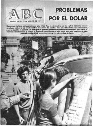 ABC MADRID 19-08-1971 página 1