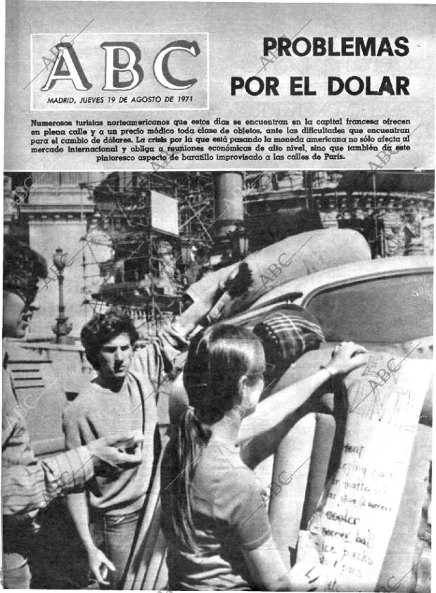 ABC MADRID 19-08-1971 página 1