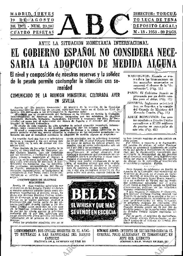ABC MADRID 19-08-1971 página 13