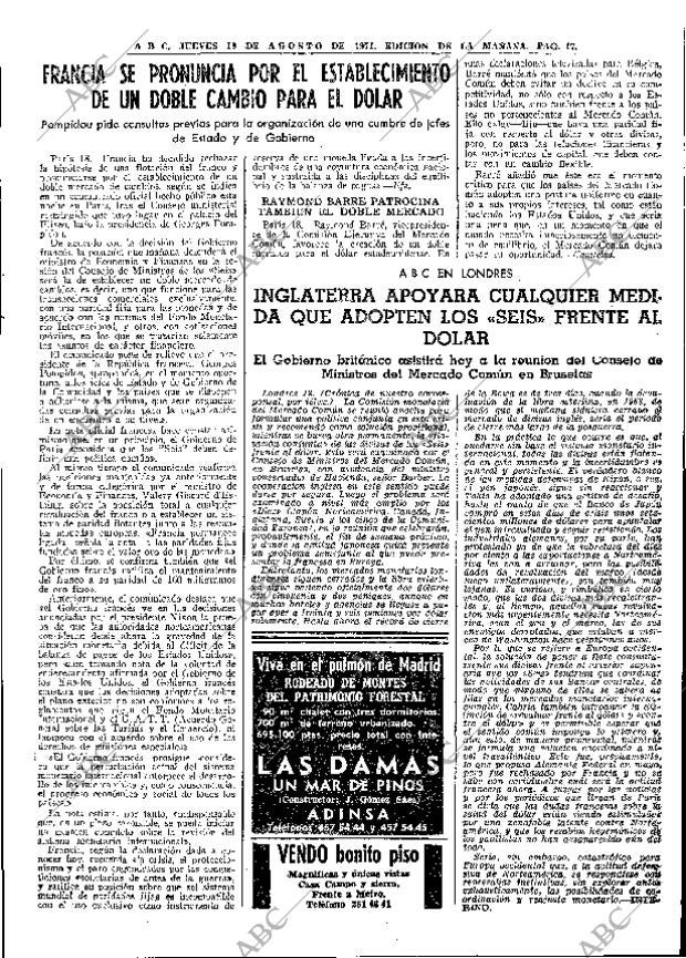 ABC MADRID 19-08-1971 página 17