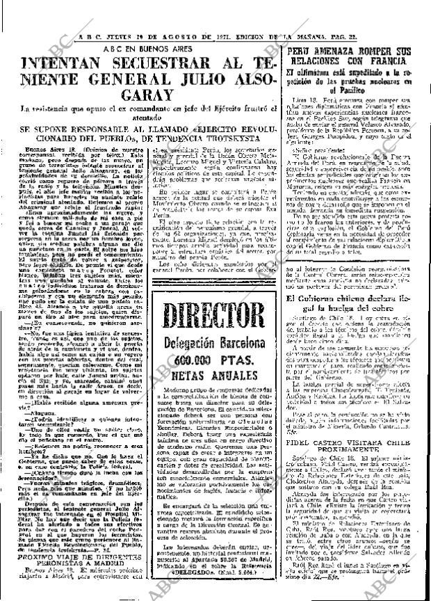 ABC MADRID 19-08-1971 página 21