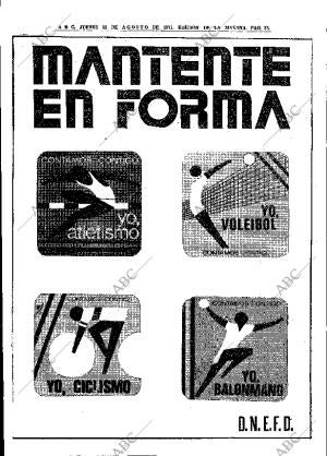 ABC MADRID 19-08-1971 página 22