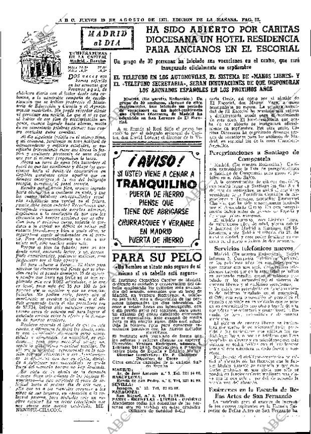 ABC MADRID 19-08-1971 página 37