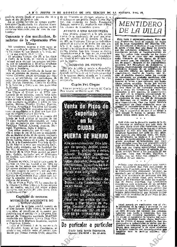 ABC MADRID 19-08-1971 página 38