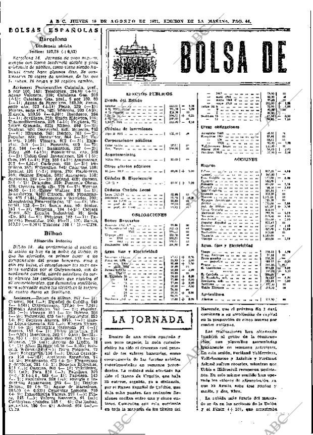 ABC MADRID 19-08-1971 página 44