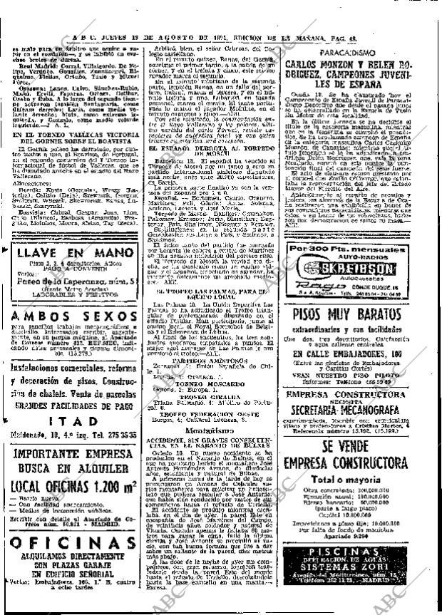 ABC MADRID 19-08-1971 página 48