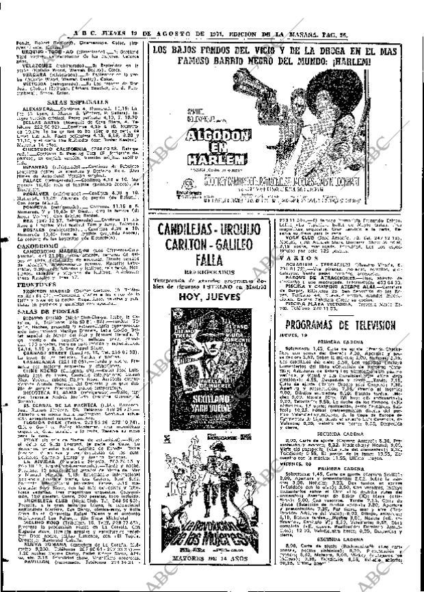 ABC MADRID 19-08-1971 página 56