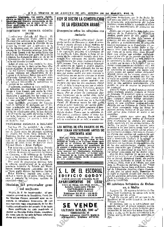 ABC MADRID 20-08-1971 página 18