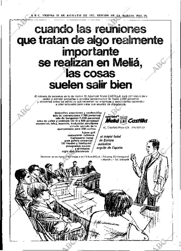 ABC MADRID 20-08-1971 página 24