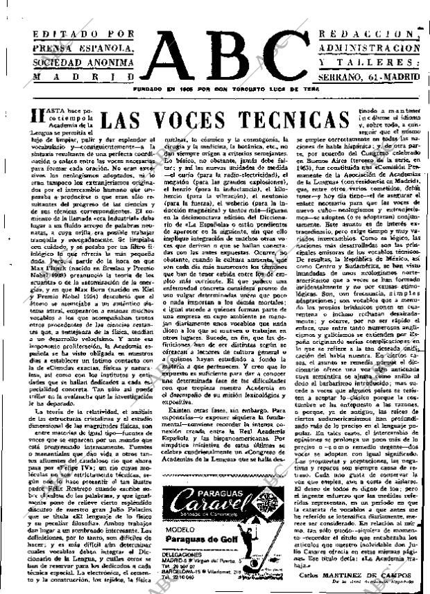 ABC MADRID 20-08-1971 página 3