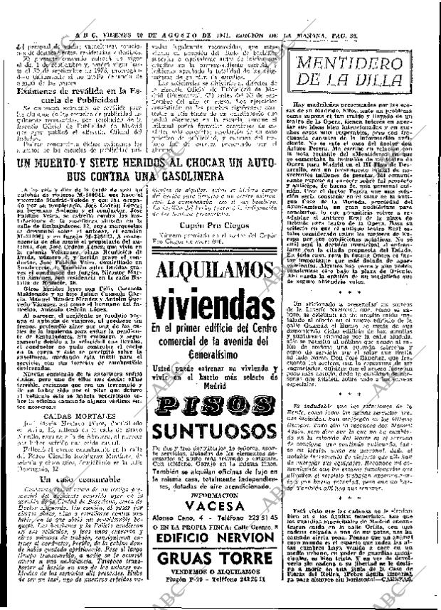 ABC MADRID 20-08-1971 página 36