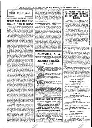 ABC MADRID 20-08-1971 página 39