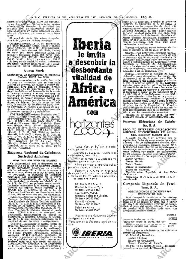 ABC MADRID 20-08-1971 página 44