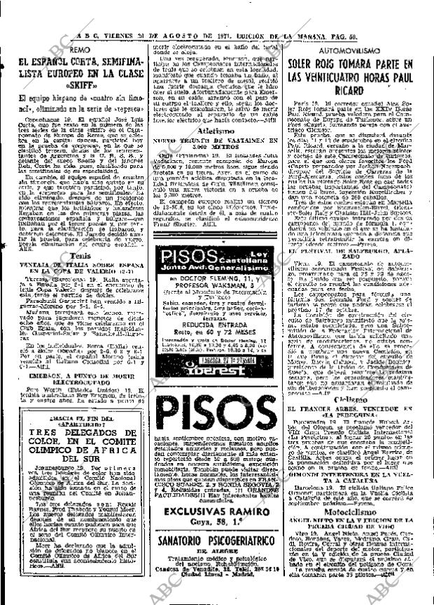 ABC MADRID 20-08-1971 página 50