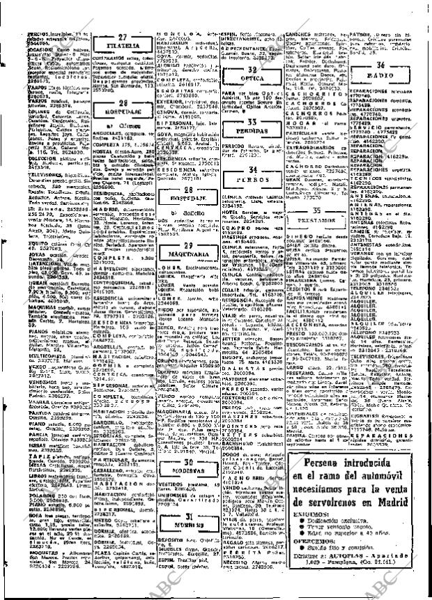 ABC MADRID 20-08-1971 página 64