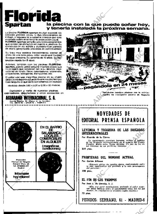 ABC MADRID 20-08-1971 página 72