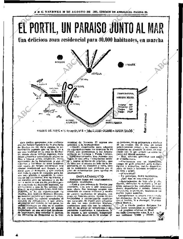 ABC SEVILLA 20-08-1971 página 22