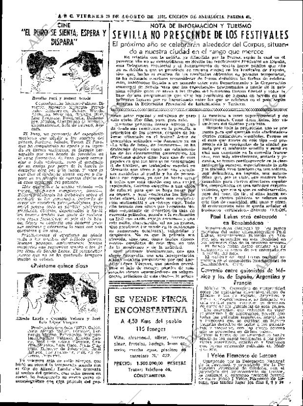 ABC SEVILLA 20-08-1971 página 41