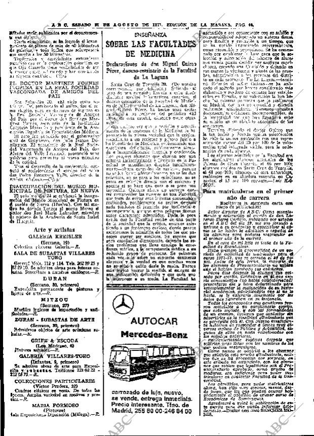 ABC MADRID 21-08-1971 página 40