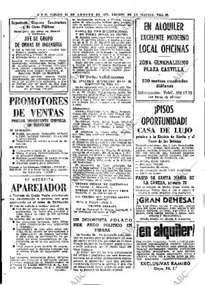 ABC MADRID 21-08-1971 página 48