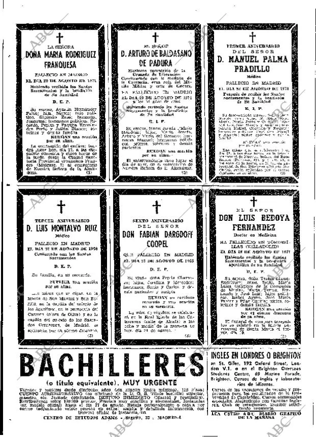 ABC MADRID 21-08-1971 página 66