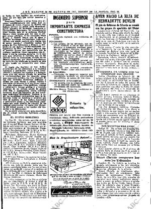 ABC MADRID 24-08-1971 página 16