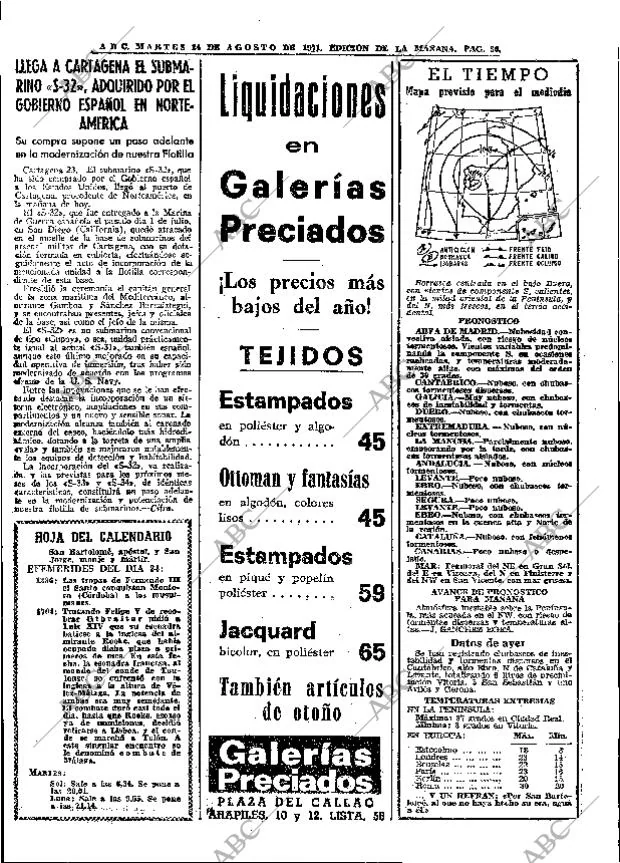 ABC MADRID 24-08-1971 página 30