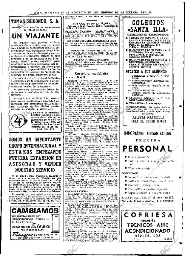 ABC MADRID 24-08-1971 página 53