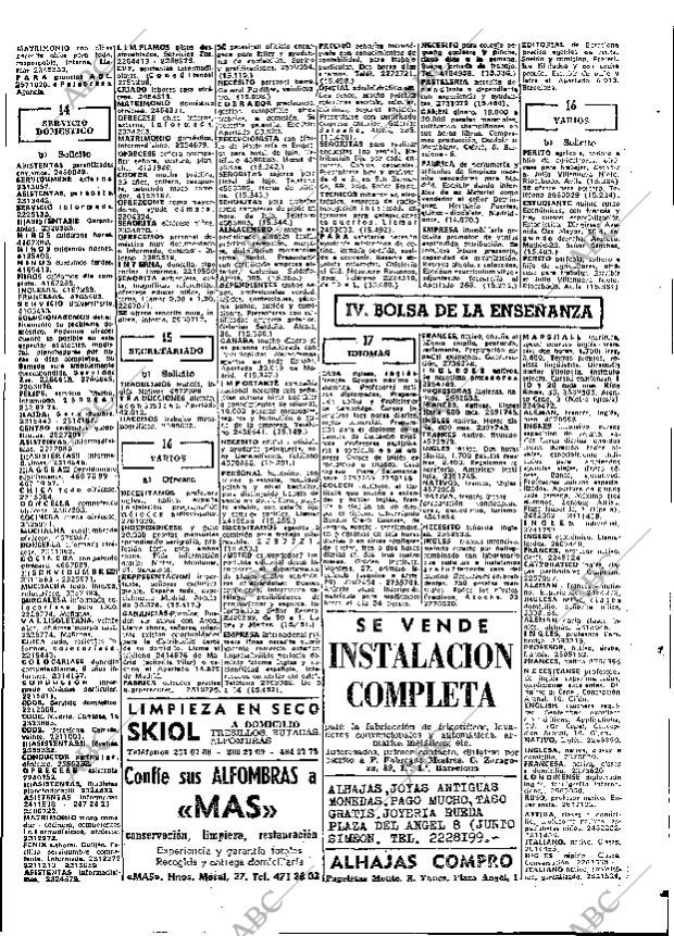 ABC MADRID 24-08-1971 página 61