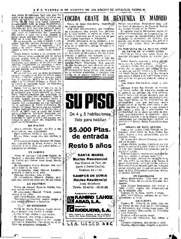 ABC SEVILLA 24-08-1971 página 45