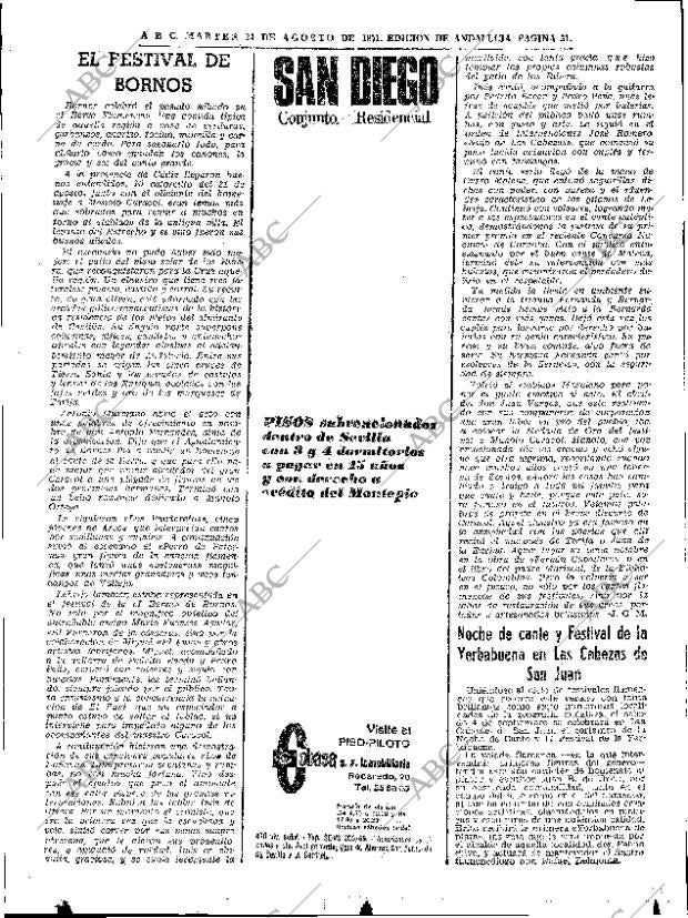 ABC SEVILLA 24-08-1971 página 51