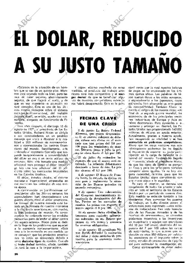 BLANCO Y NEGRO MADRID 28-08-1971 página 26