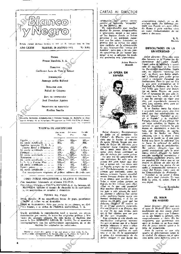 BLANCO Y NEGRO MADRID 28-08-1971 página 4