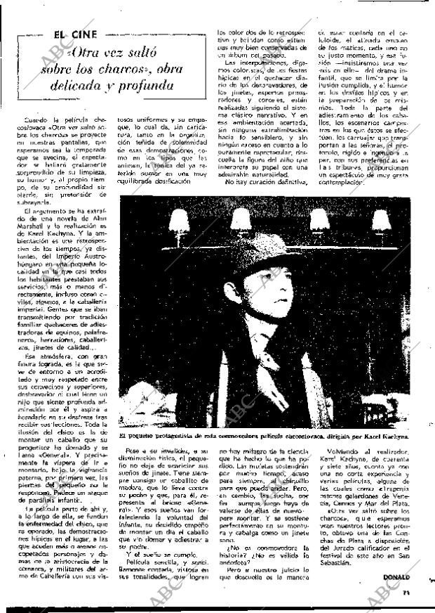 BLANCO Y NEGRO MADRID 28-08-1971 página 71