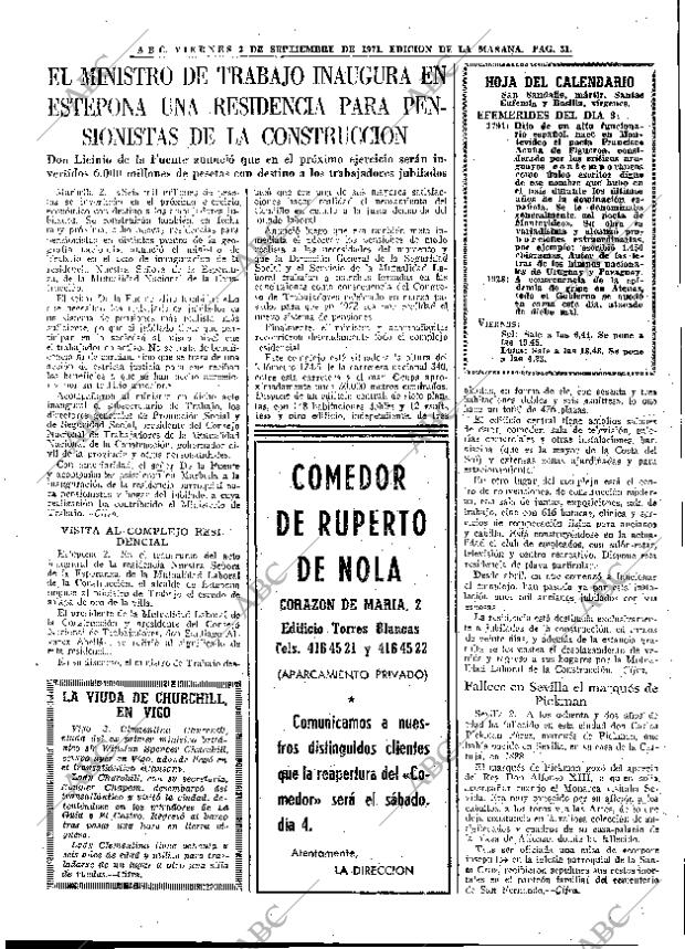 ABC MADRID 03-09-1971 página 31