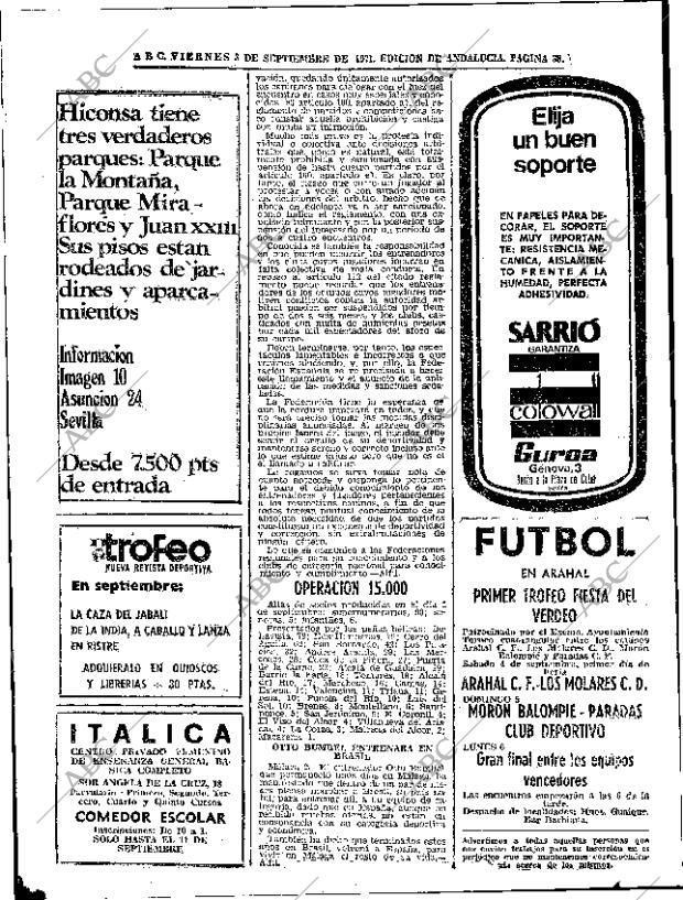 ABC SEVILLA 03-09-1971 página 38