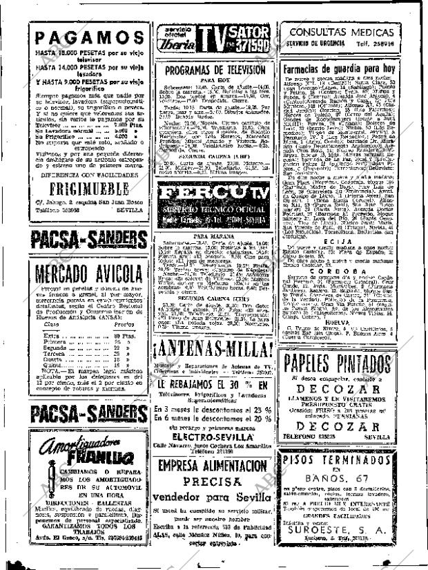 ABC SEVILLA 03-09-1971 página 54