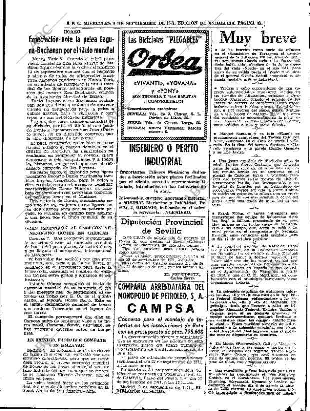ABC SEVILLA 08-09-1971 página 43