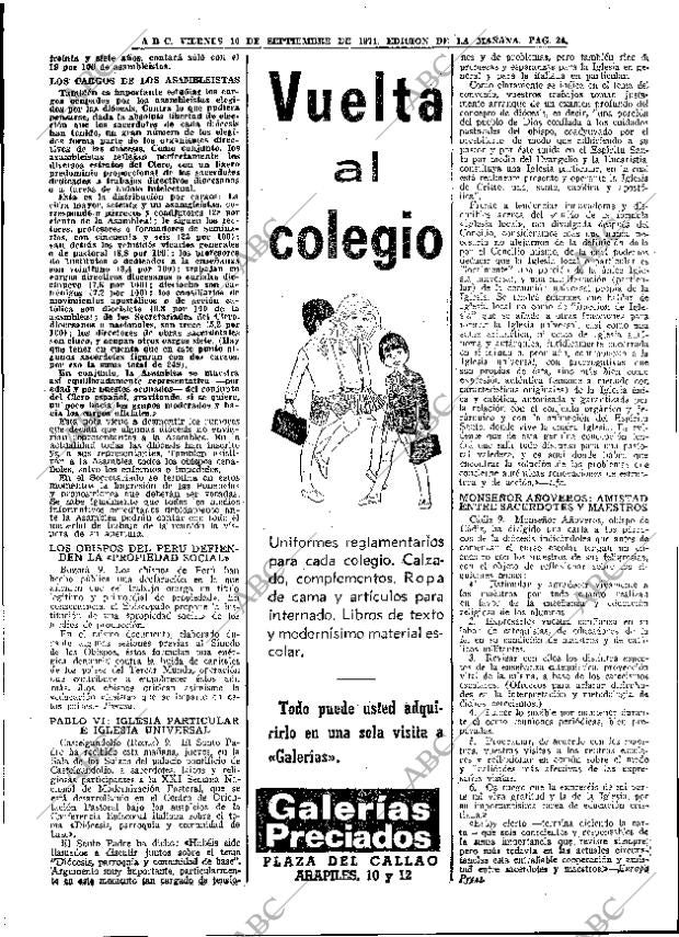 ABC MADRID 10-09-1971 página 24