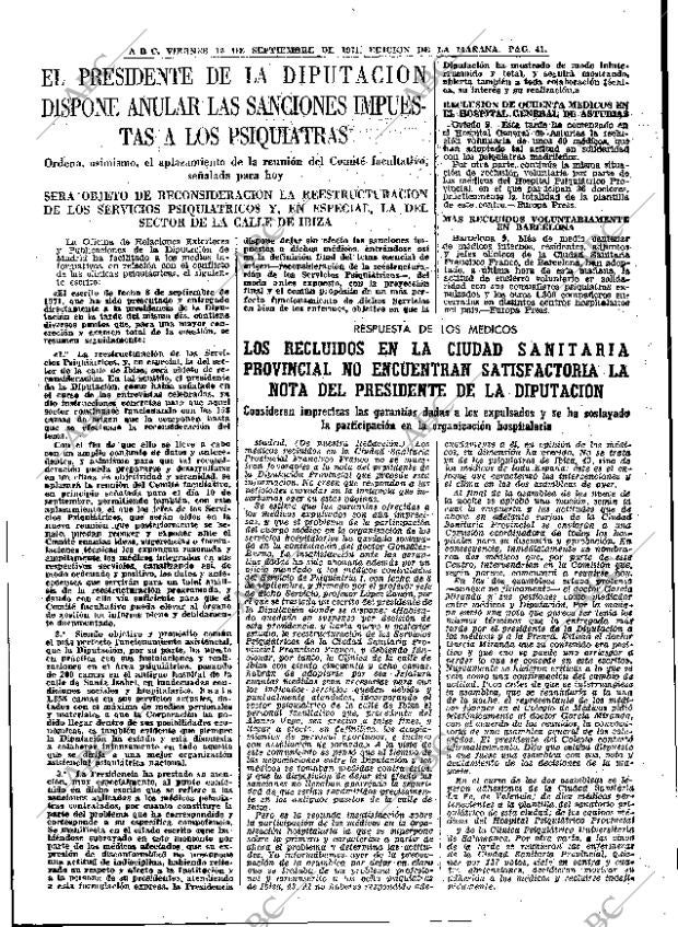 ABC MADRID 10-09-1971 página 41