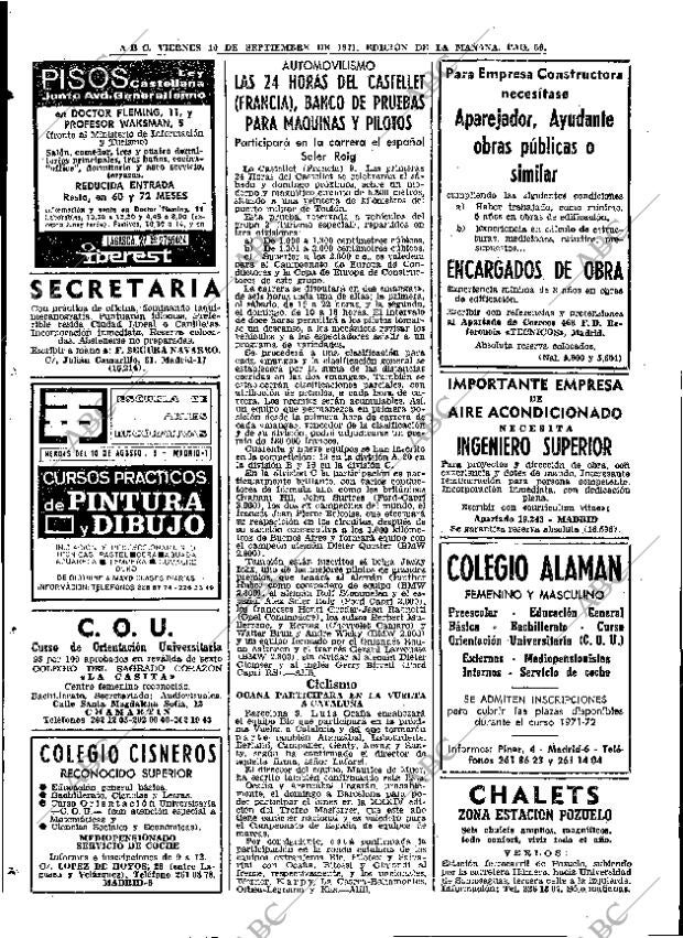 ABC MADRID 10-09-1971 página 56