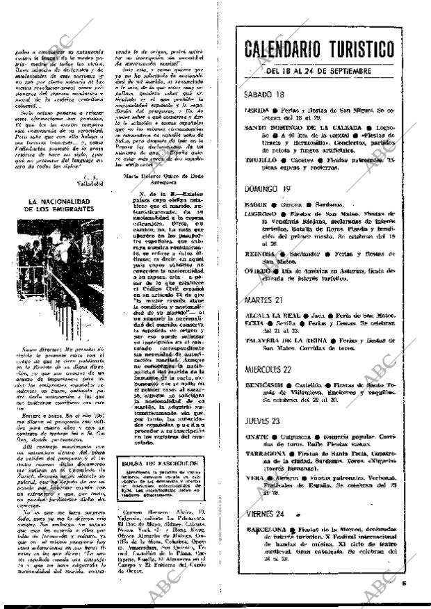 BLANCO Y NEGRO MADRID 11-09-1971 página 5