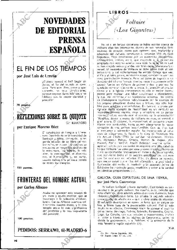 BLANCO Y NEGRO MADRID 11-09-1971 página 75