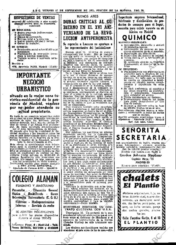 ABC MADRID 17-09-1971 página 22