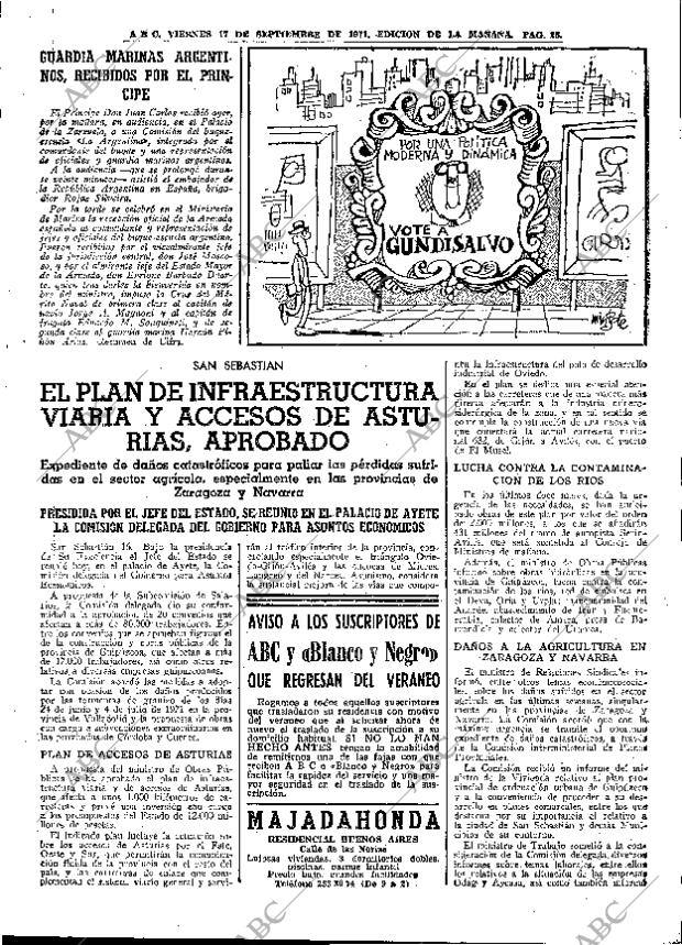 ABC MADRID 17-09-1971 página 25