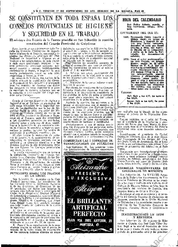 ABC MADRID 17-09-1971 página 35