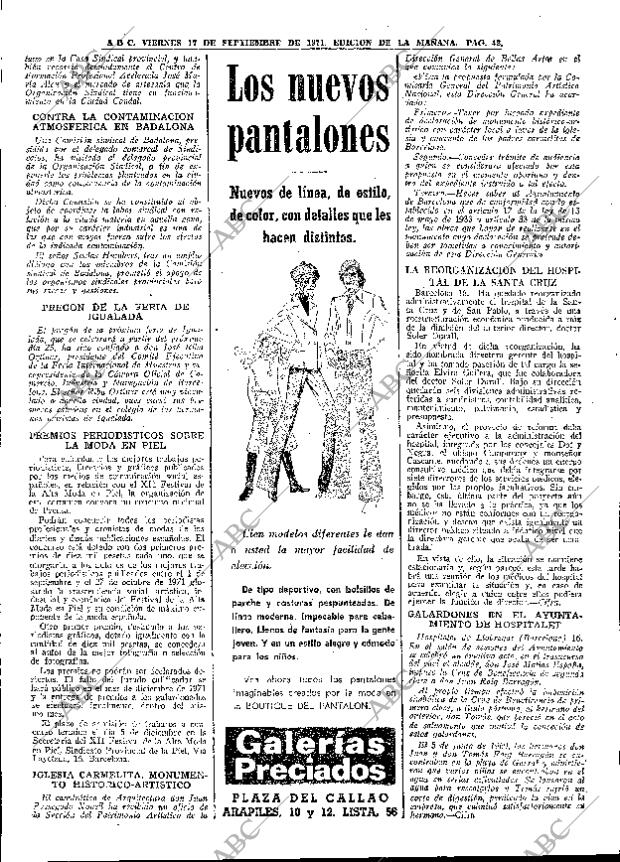 ABC MADRID 17-09-1971 página 42