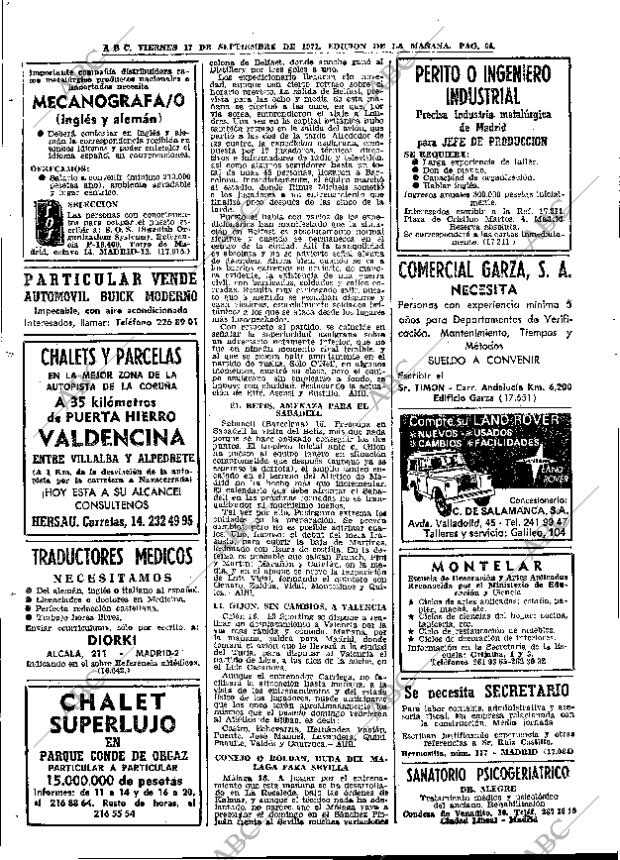 ABC MADRID 17-09-1971 página 64