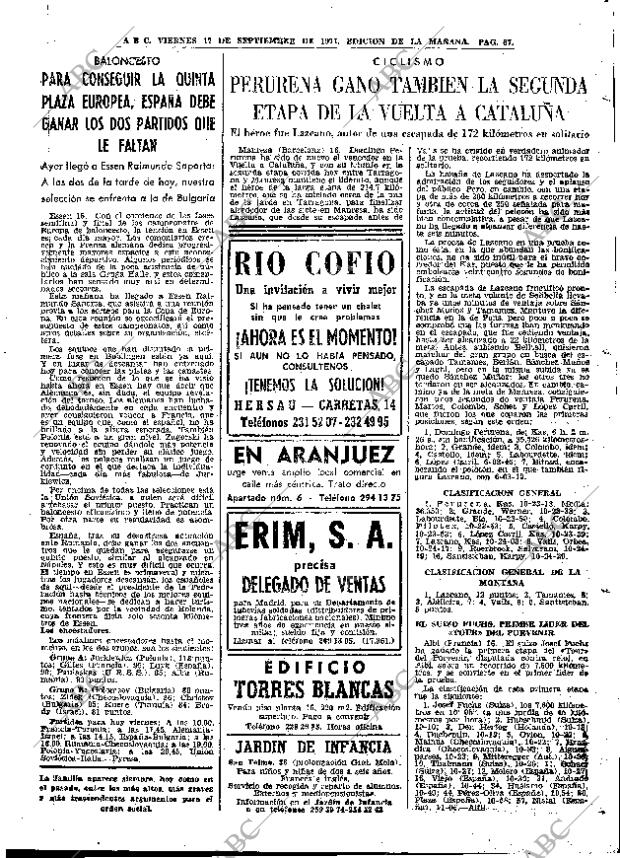 ABC MADRID 17-09-1971 página 67